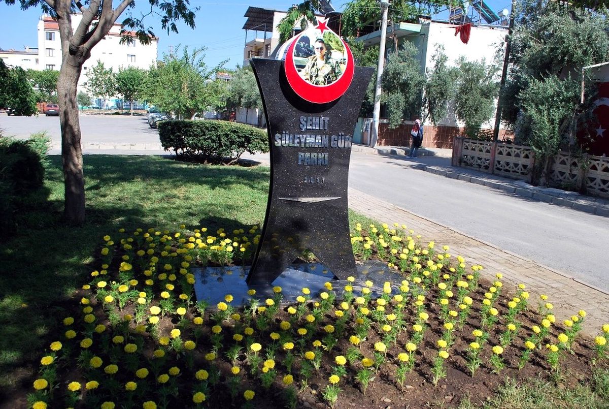 Şehit Süleyman Gür\'ün İsmi Parkta Ölümsüzleşti