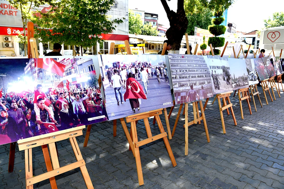 15 Temmuz Sergiyle Anlatılıyor