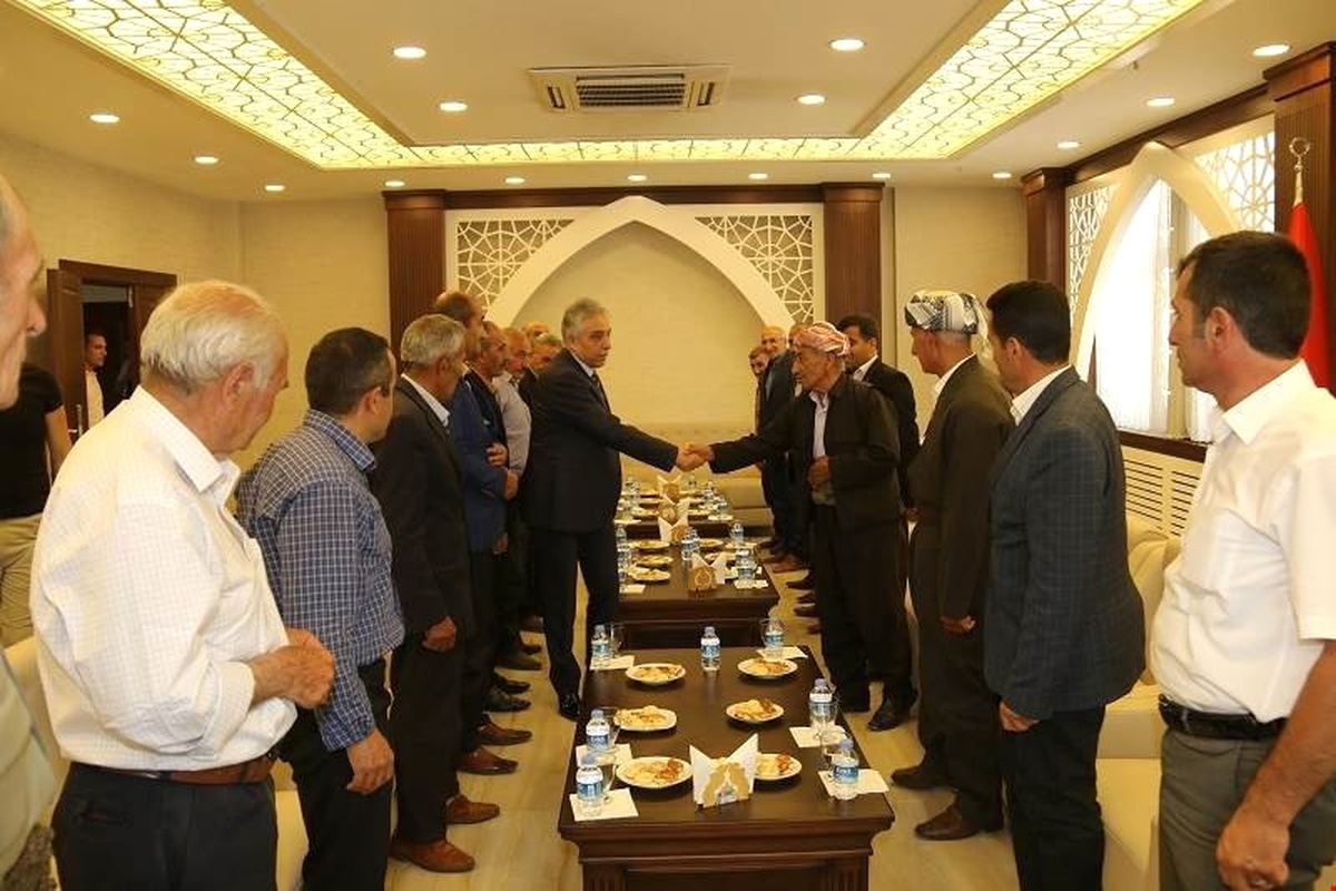 Aşiret Mensuplarından Vali Toprak\'a Ziyaret