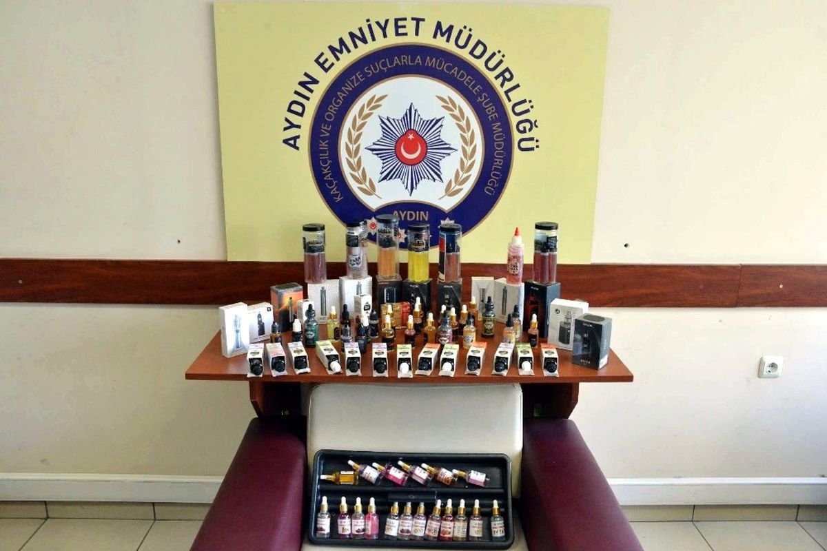 Aydın\'da Elektronik Sigara Operasyonu