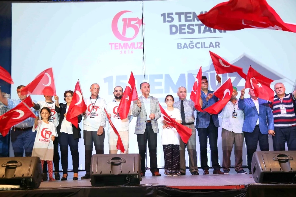 Bağcılar\'da 15 Temmuz Destanı Etkinliklerine Yoğun İlgi