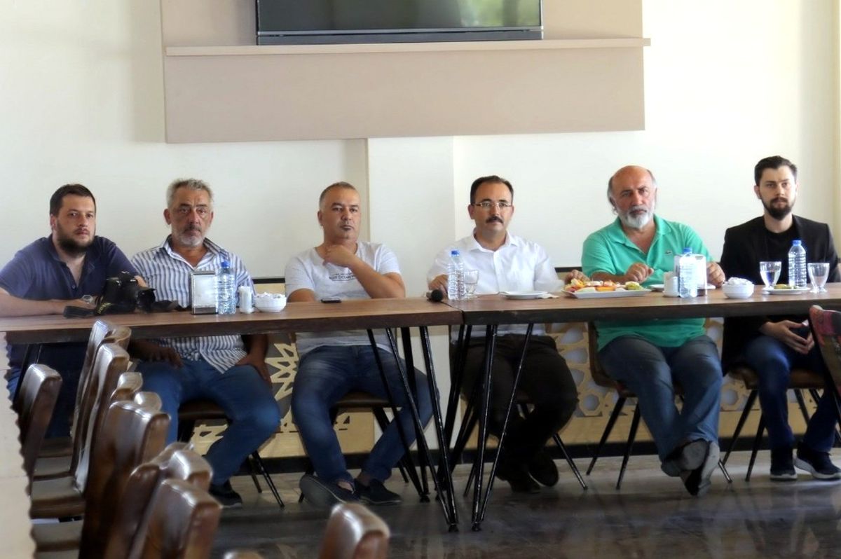 Başkan Cahan Basın Mensuplarıyla Bir Araya Geldi