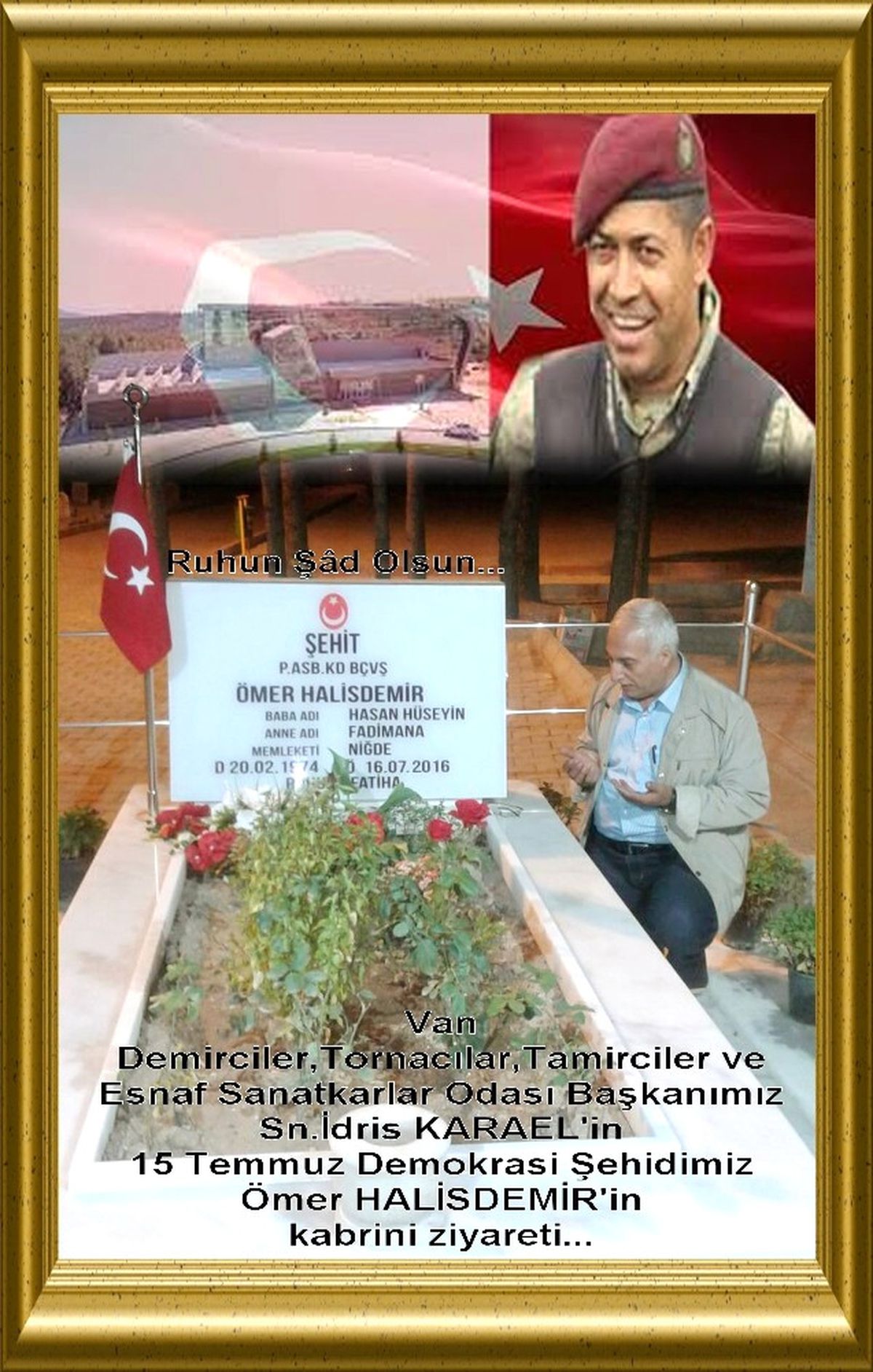 Başkan Karael\'den \'15 Temmuz\' Mesajı