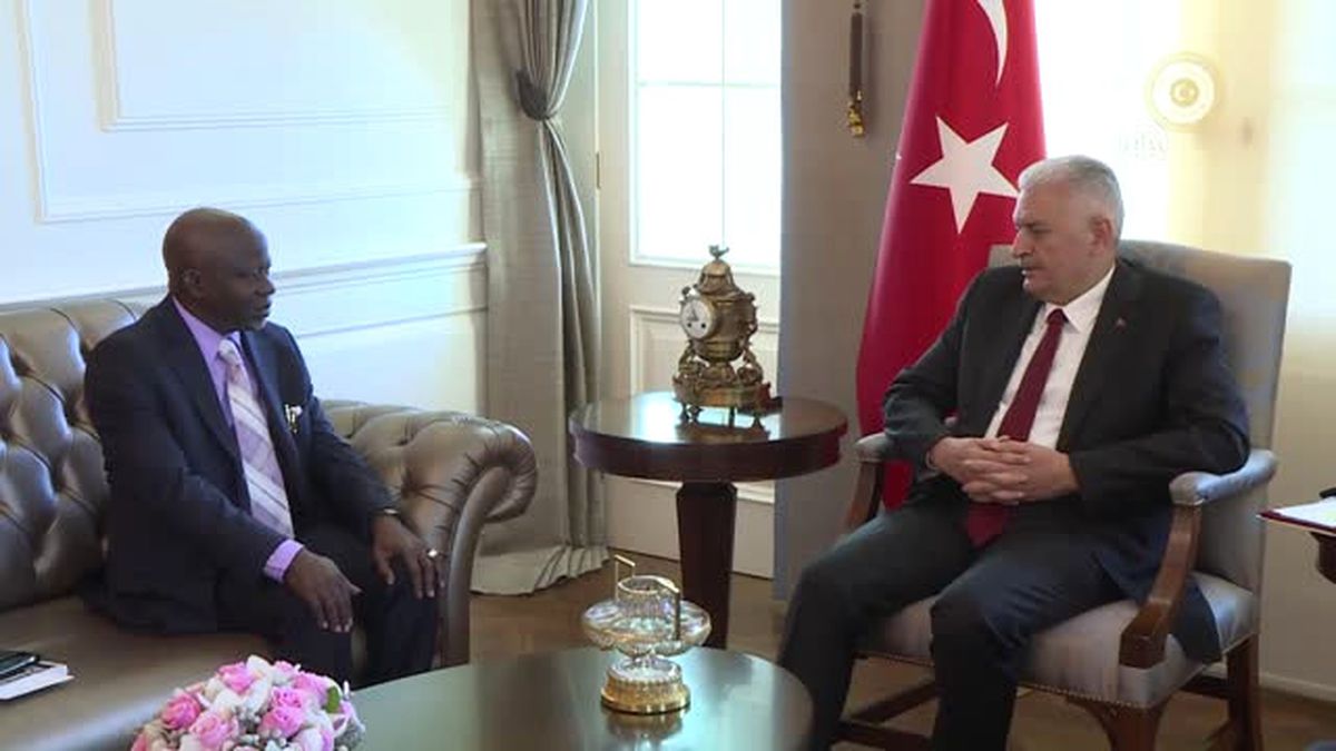 Dha Ankara - Başbakan Yıldırım Gambiya\'lı Bakan ile Görüştü