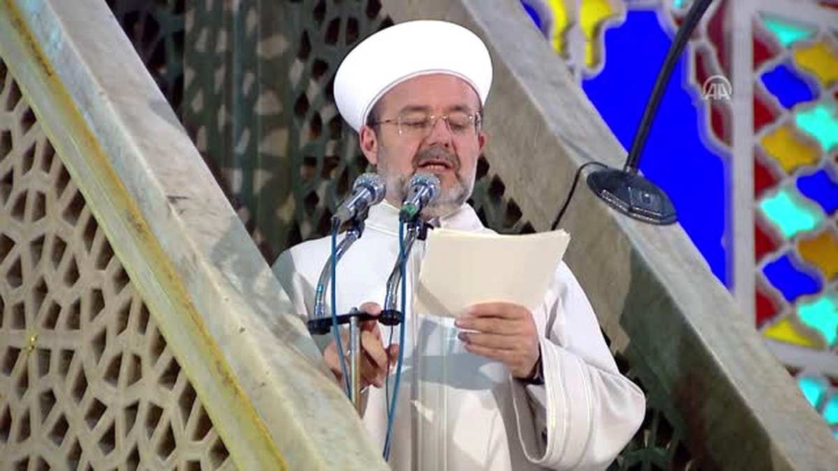 Diyanet İşleri Başkanı Görmez Açıklaması