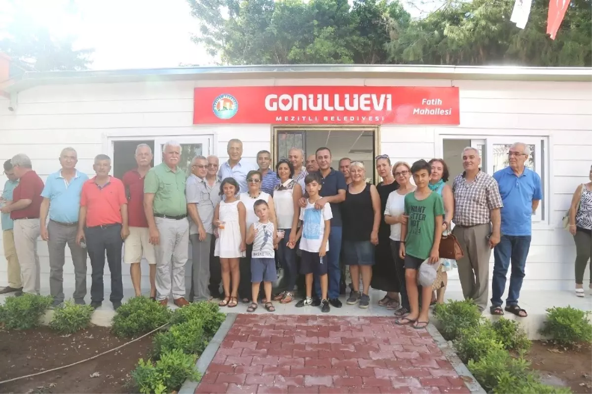 Mezitli Belediyesi, Gönüllü Evlerine Bir Yenisini Daha Ekledi