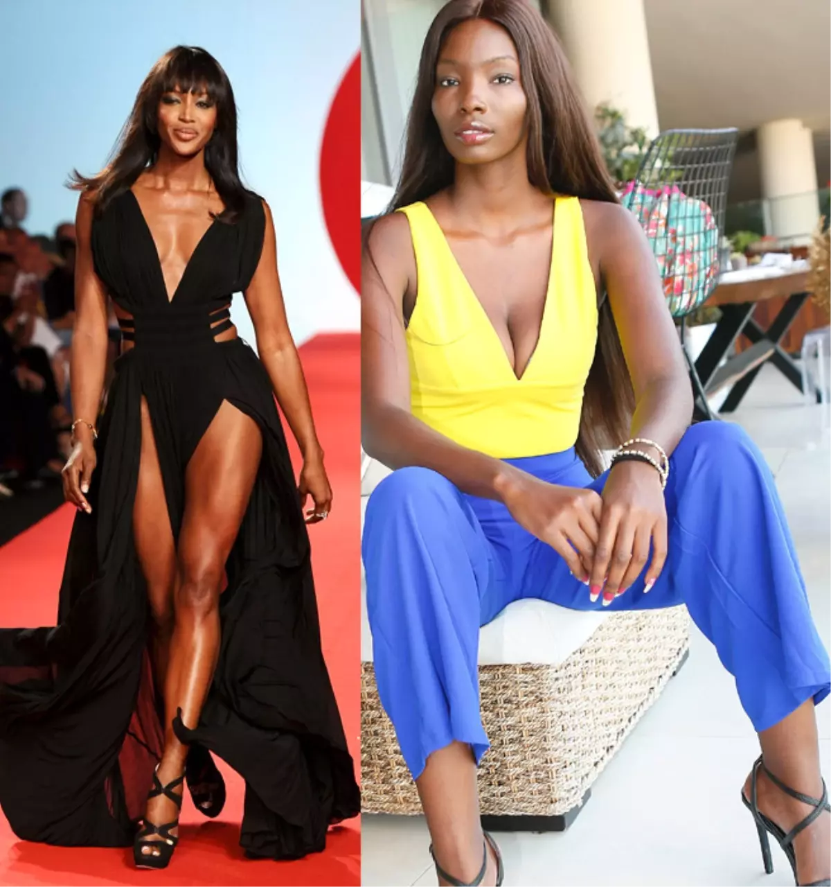 Naomi Campbell\'a Benzerliğiyle Dikkat Çekti