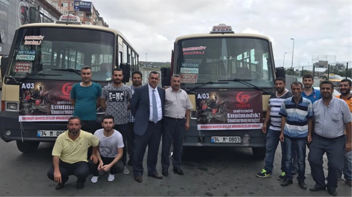 15 Temmuz\'da Bakırköy-Bağcılar Minibüs Hattı Ücretsiz