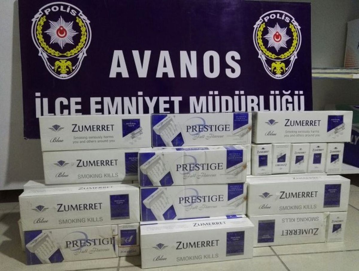 400 Paket Kaçak Sigara Ele Geçirildi