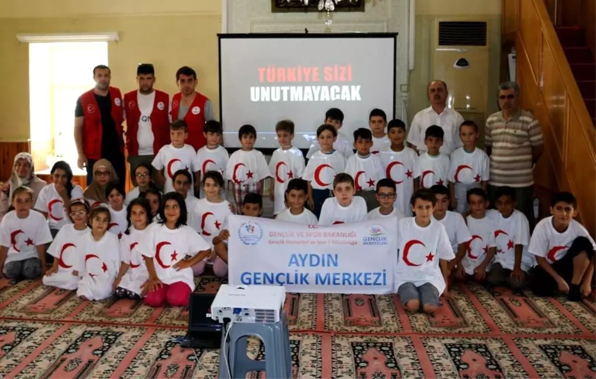 Aydın Gençlik Merkezi Gençlere 15 Temmuz\'u Anlattı