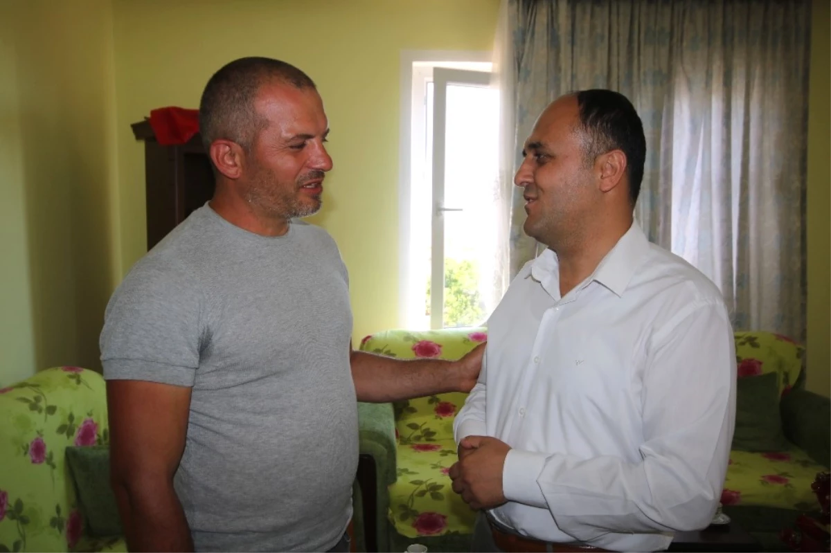 Başkan Özaltun\'dan 15 Temmuz Gazisine Ziyaret