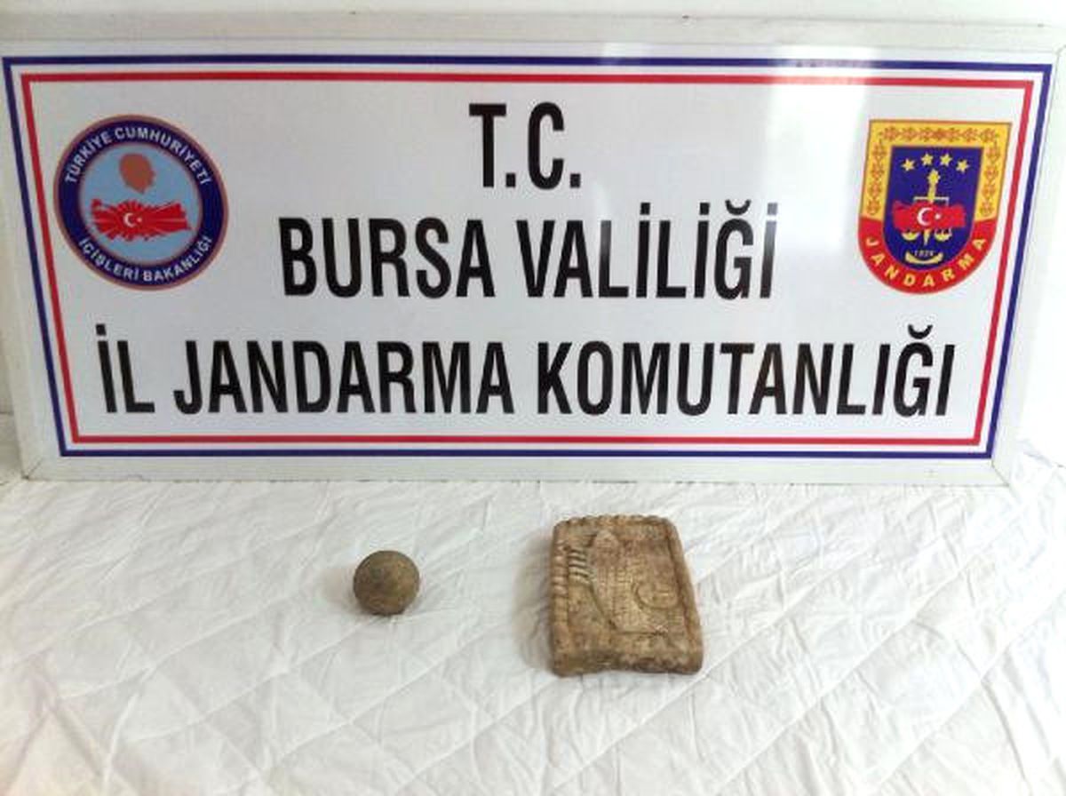 Bursa\'da Tarihi Eser Operasyonu: 2 Gözaltı