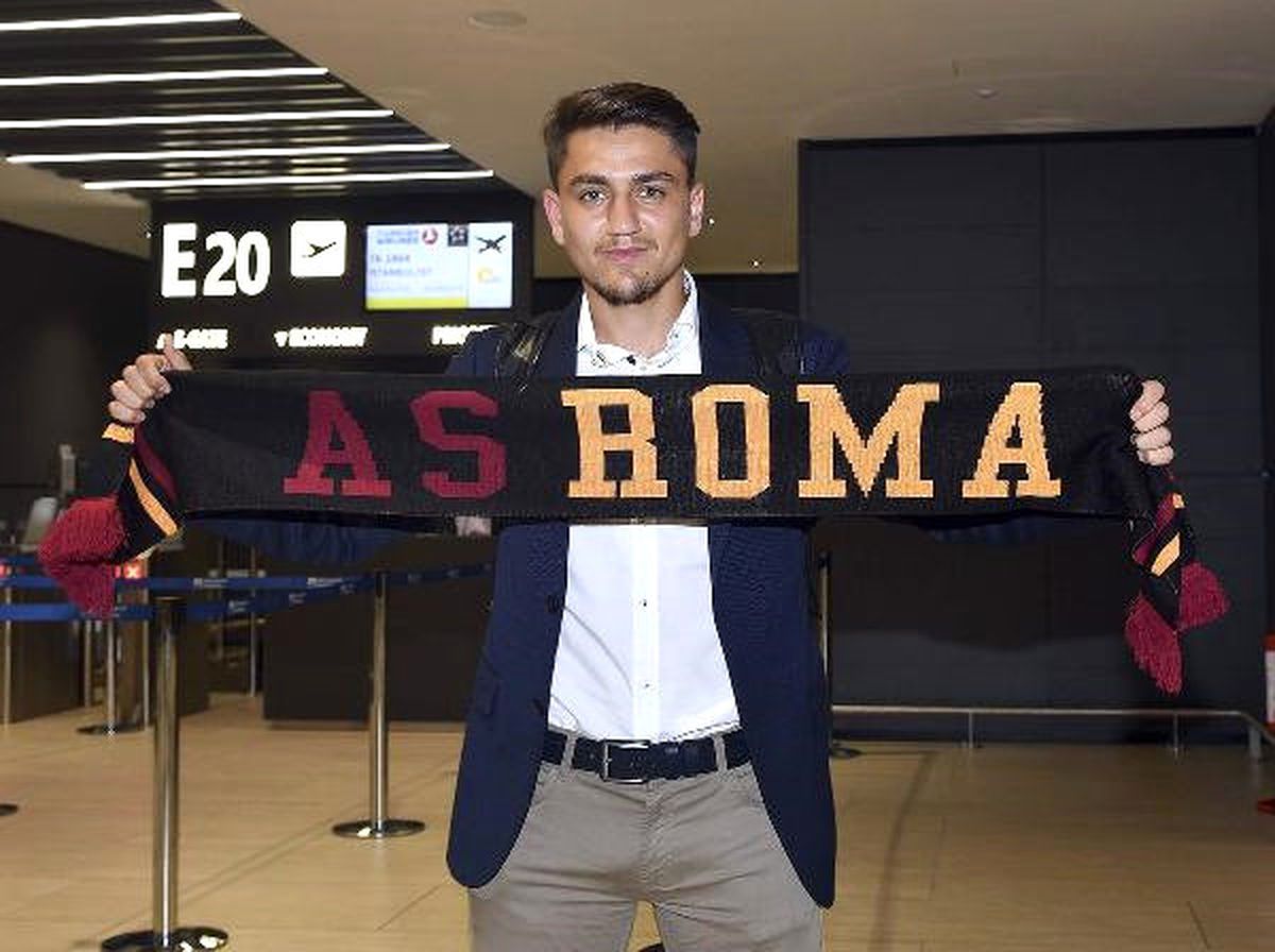 Cengiz Ünder, Roma\'ya Ayak Bastı