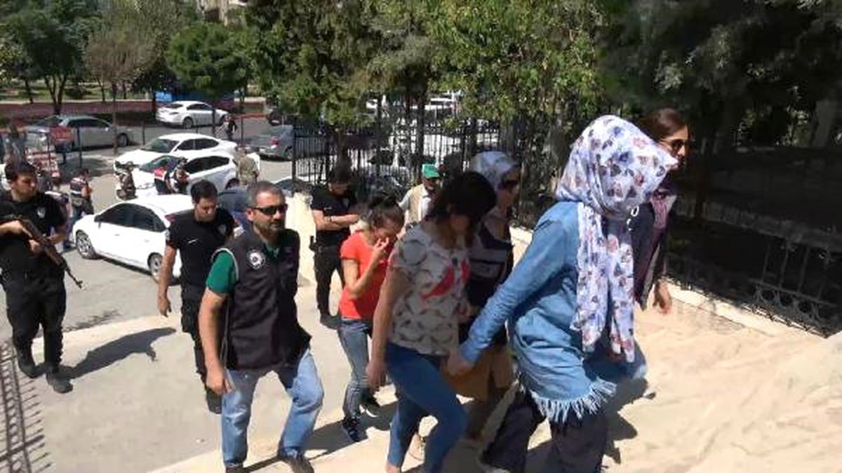 Dargeçit\'te Yakalanan 4 PKK\'lı Terörist Adliyeye Sevk Edildi