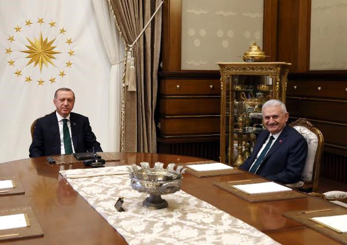 Dha Ankara - Cumhurbaşkanı Erdoğan ve Başbakan Yıldırım\'ın Görüşmesi Sona Erdi