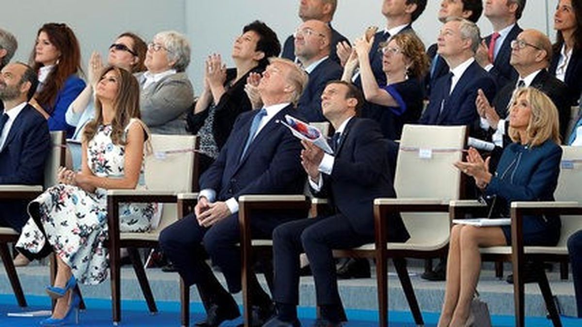 Donald Trump Fransız Devrimi Kutlamalarına Katıldı