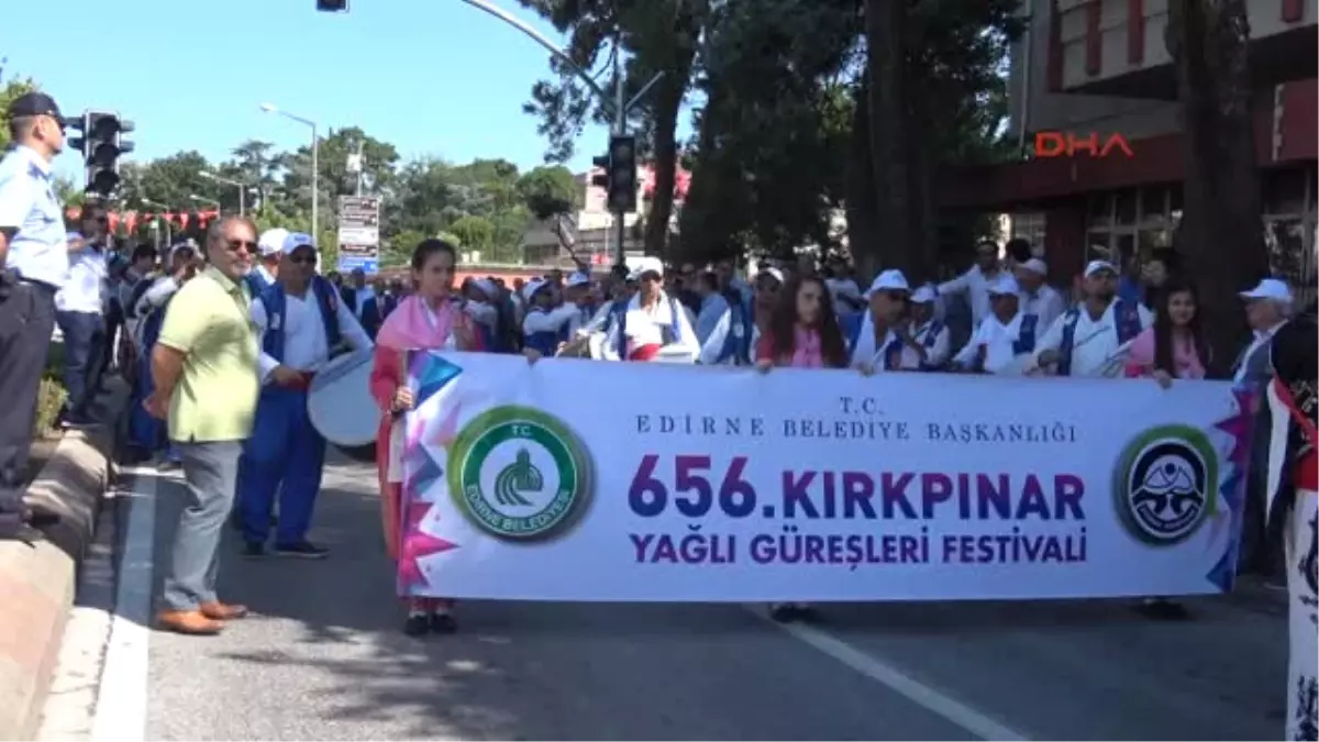 Edirne Rekortmen Kırkpınar Ağasına, Davullu-zurnalı Karşılama