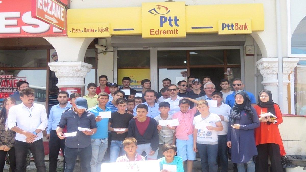 Edremitli Gençlerden Şehit Ailelerine Mektup