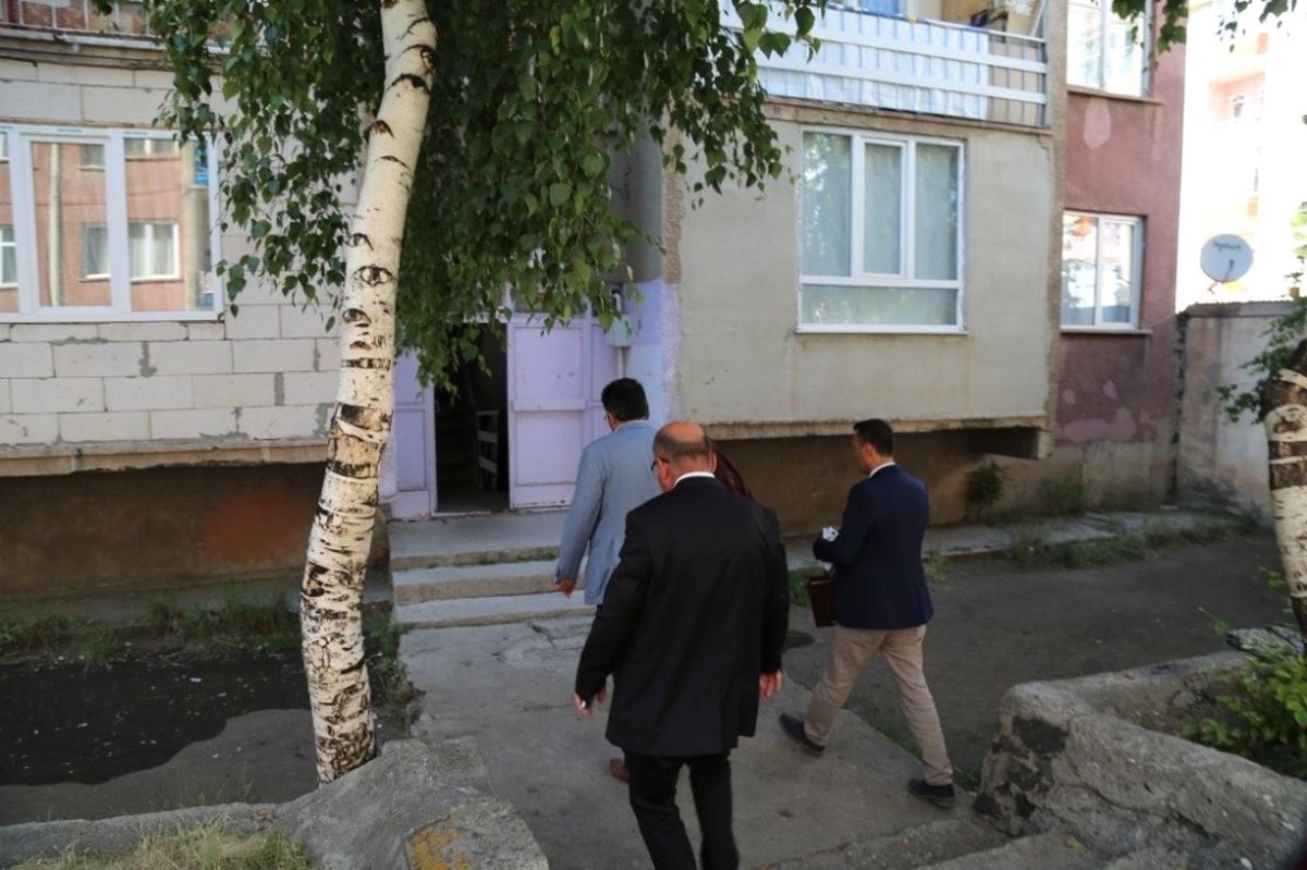 Erzurum Khb Genel Sekreteri Güler, Şehit Ailesini Ziyaret Etti