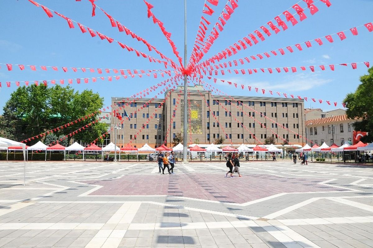 Eskişehir\'de 15 Temmuz Hazırlıkları