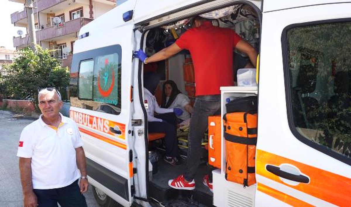 Evinin Yandığını Görünce Fenalaştı