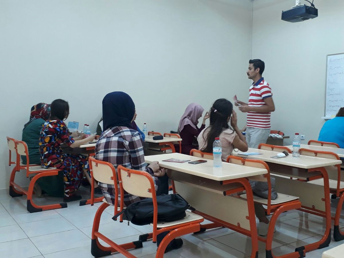 HATMEK Kursiyerlerine Step Anlatıldı