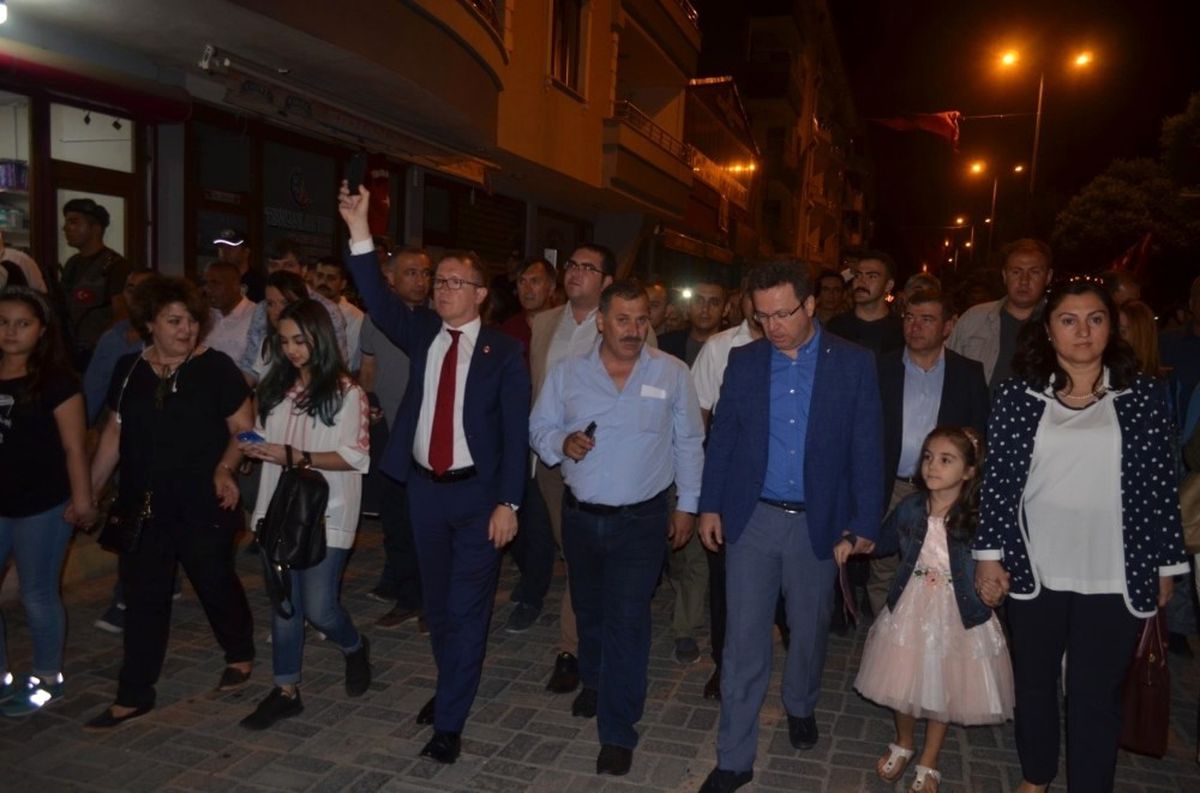 Iğdır\'da "Milli Birlik" Yürüyüşü