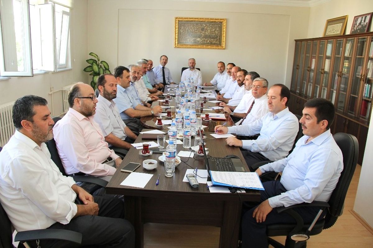 İlçe Müftüleri Temmuz Ayı Toplantısı Talas\'ta Yapıldı