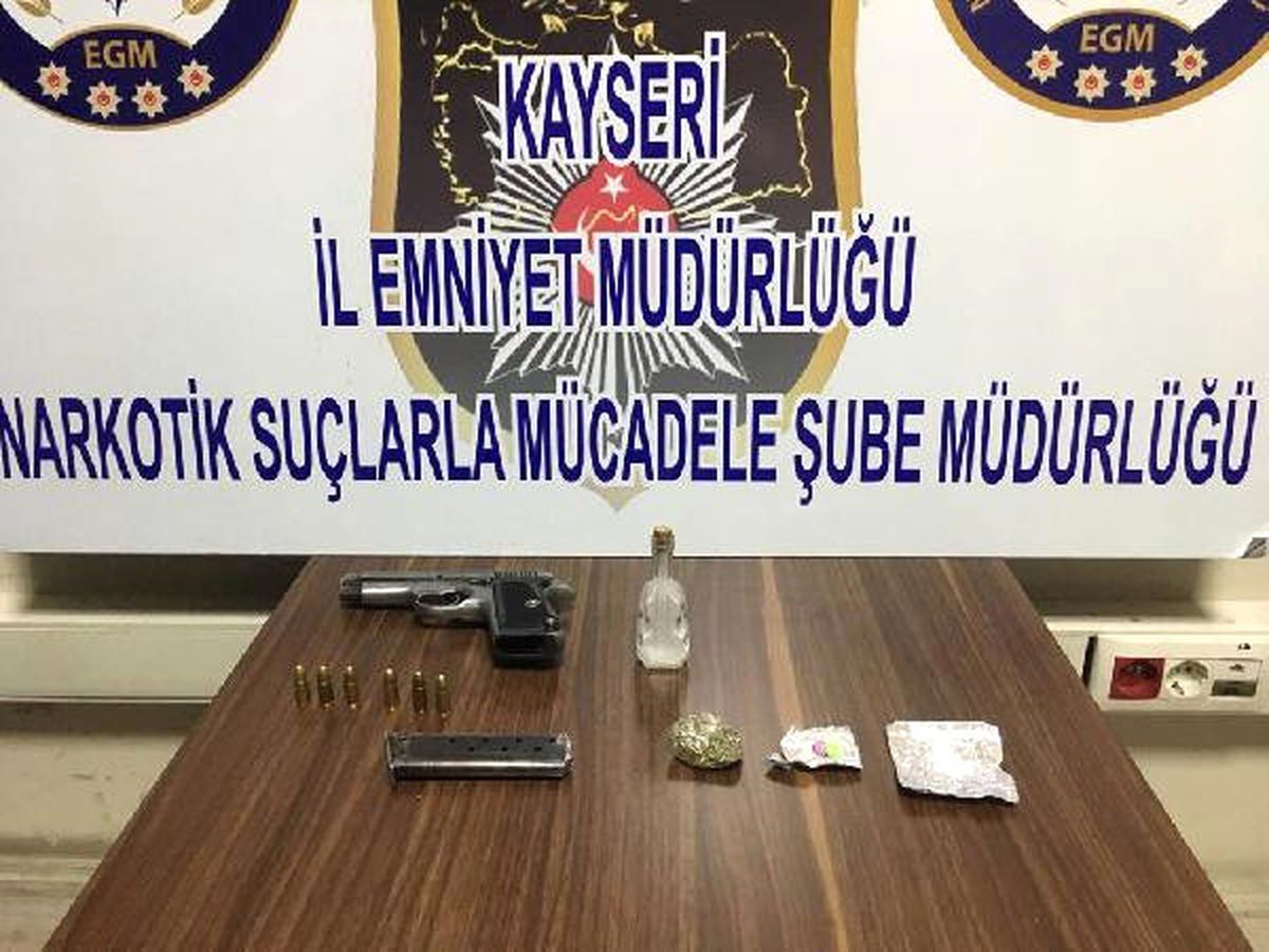 Kayseri\'de Uyuşturucu Operasyonu: 8 Gözaltı