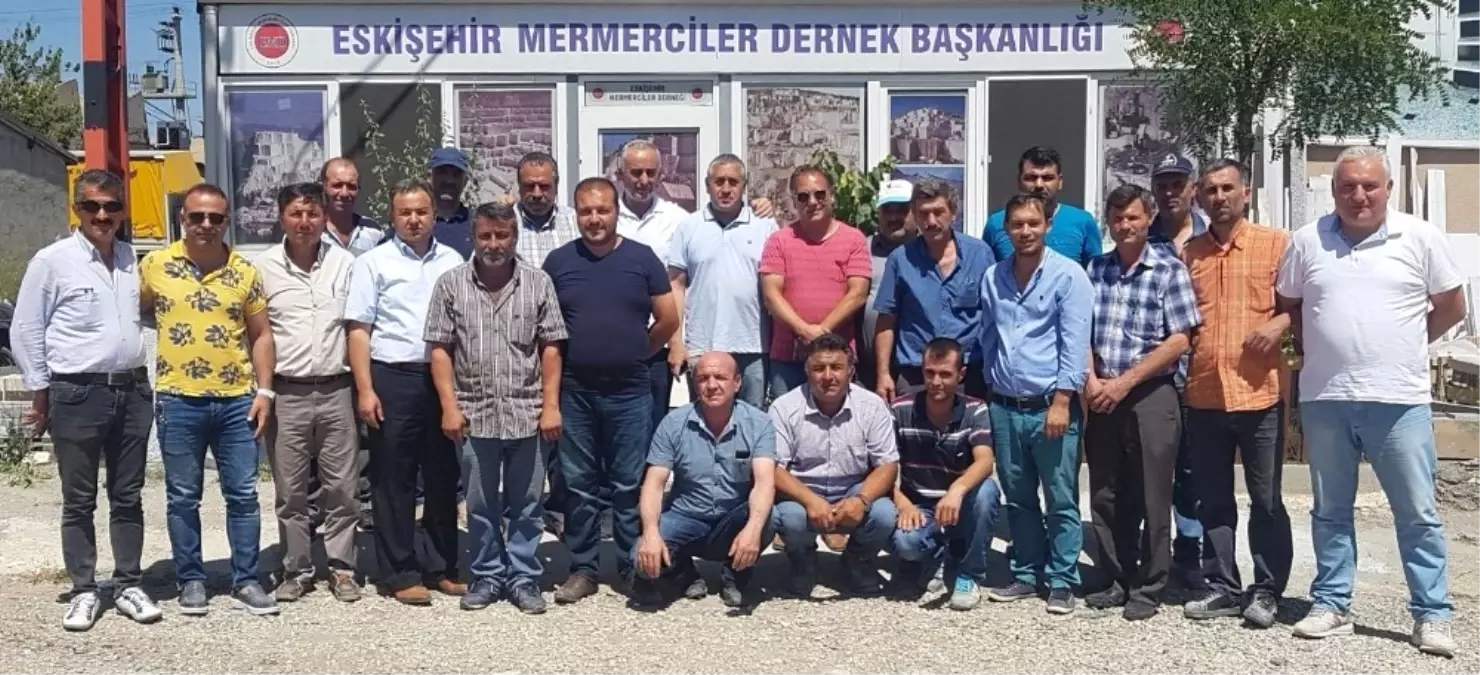 Mermerciler Derneği Başkanı Sönmez Güven Tazeledi