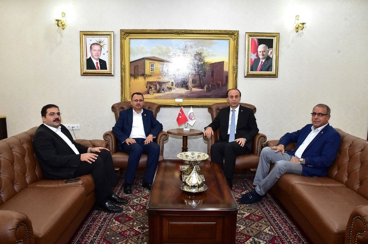 Milletvekili Kaçar\'dan Vali Erin\'e Ziyaret
