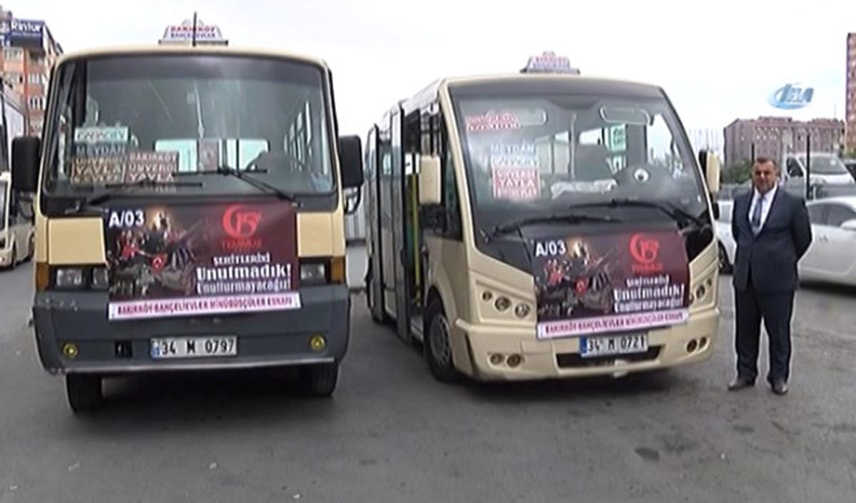 Minibüsçüler 15 Temmuz\'da Vatandaşları Bedava Taşıyacak