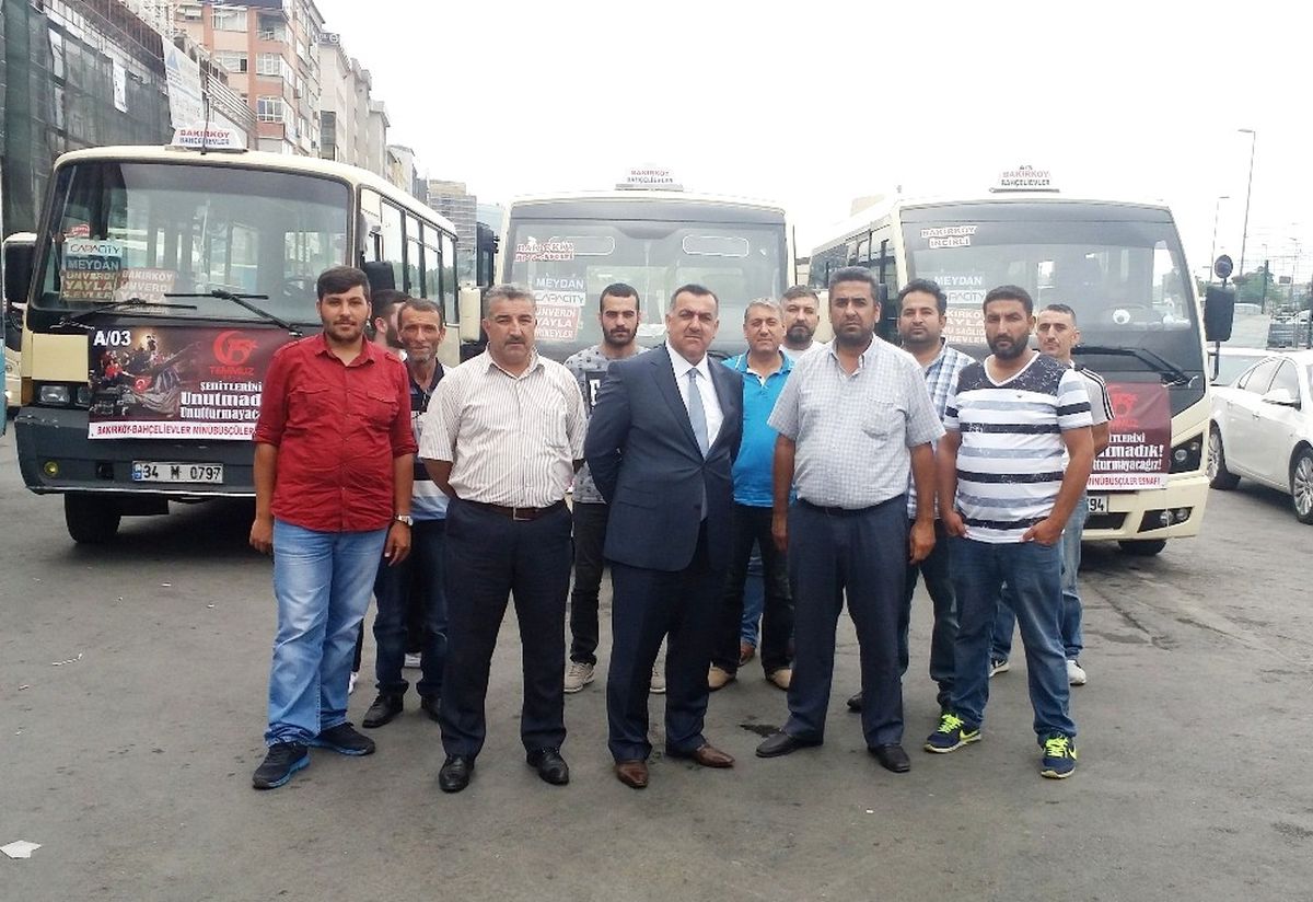 Minibüsçüler 15 Temmuz\'da Vatandaşları Bedava Taşıyacak