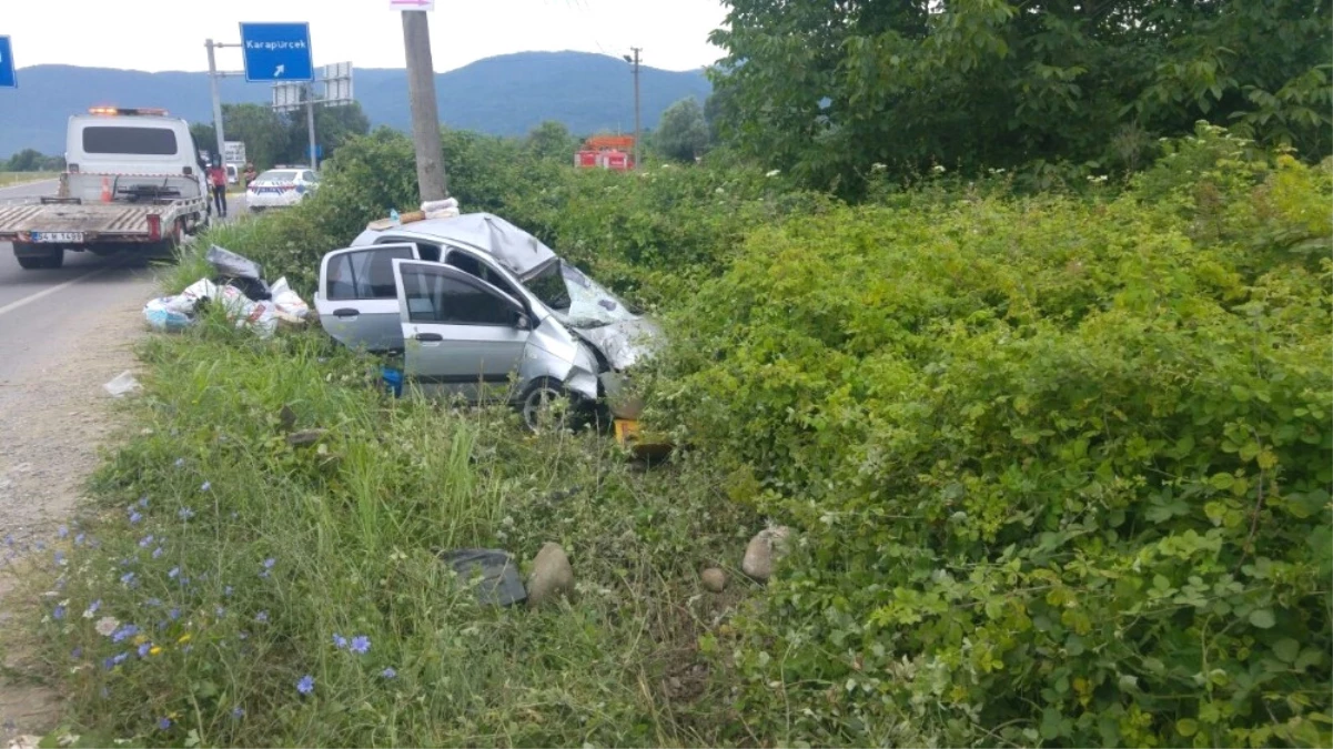 Sakarya\'da Trafik Kazası: 1 Ölü 3 Yaralı