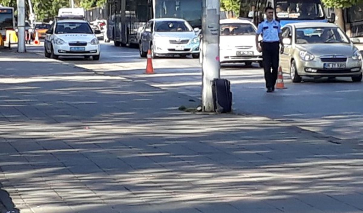 TBMM Önünde Şüpheli Valiz
