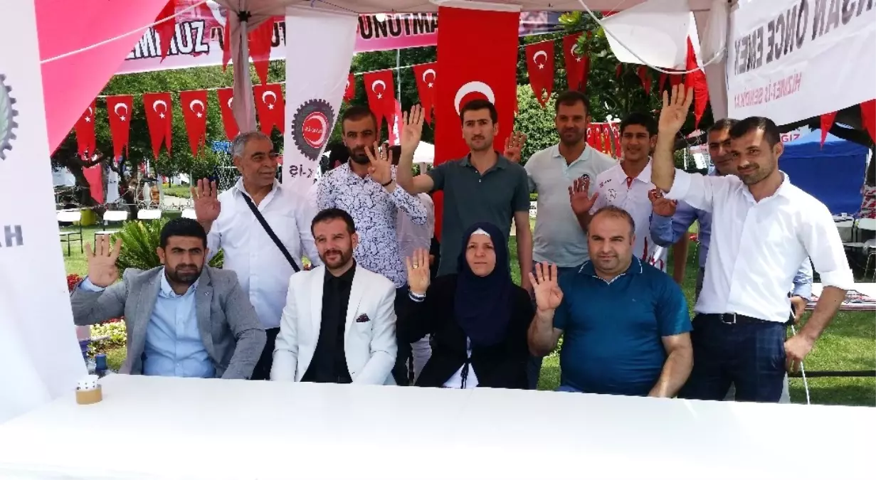 15 Temmuz Gazileri Bir Sene Sonra Aynı Yerde Buluştular