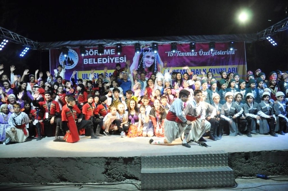 4. Uluslararası Göreme Halk Oyunları Festivali Sona Erdi
