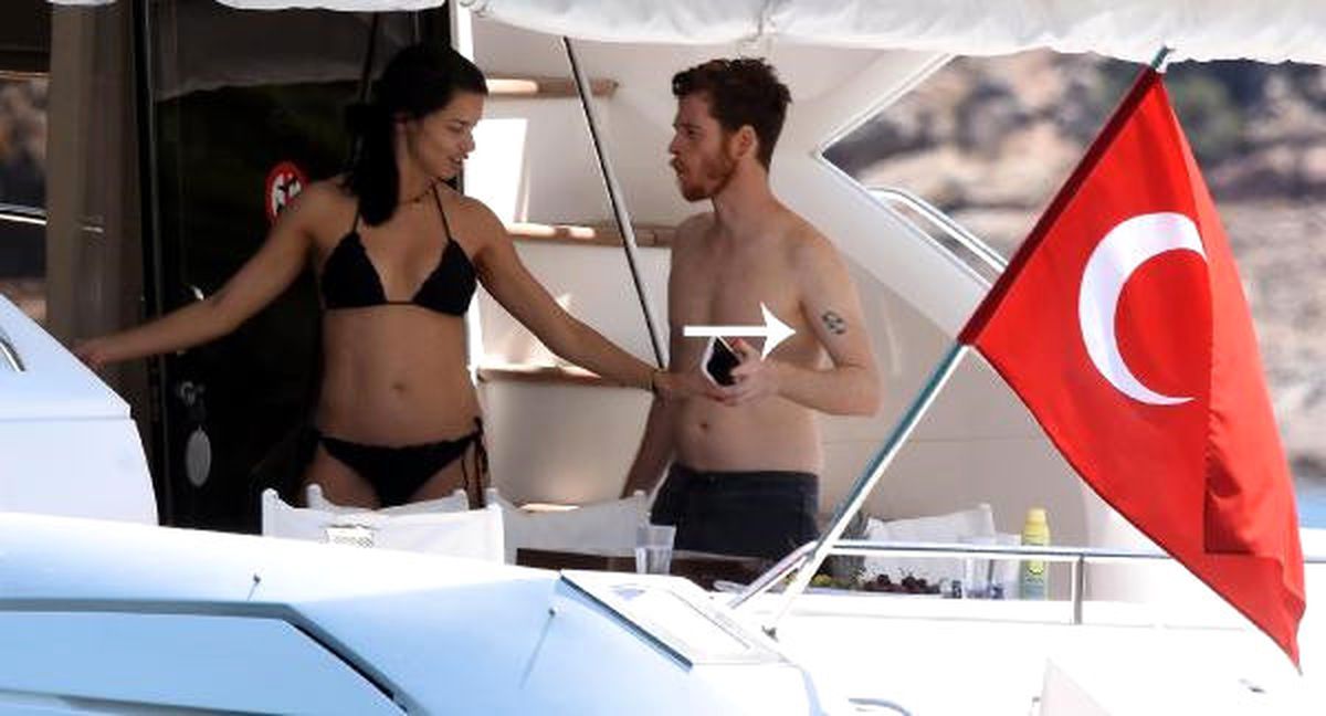 Adriana Lima ve Metin Hara\'nın Bodrum Tatili Sürüyor