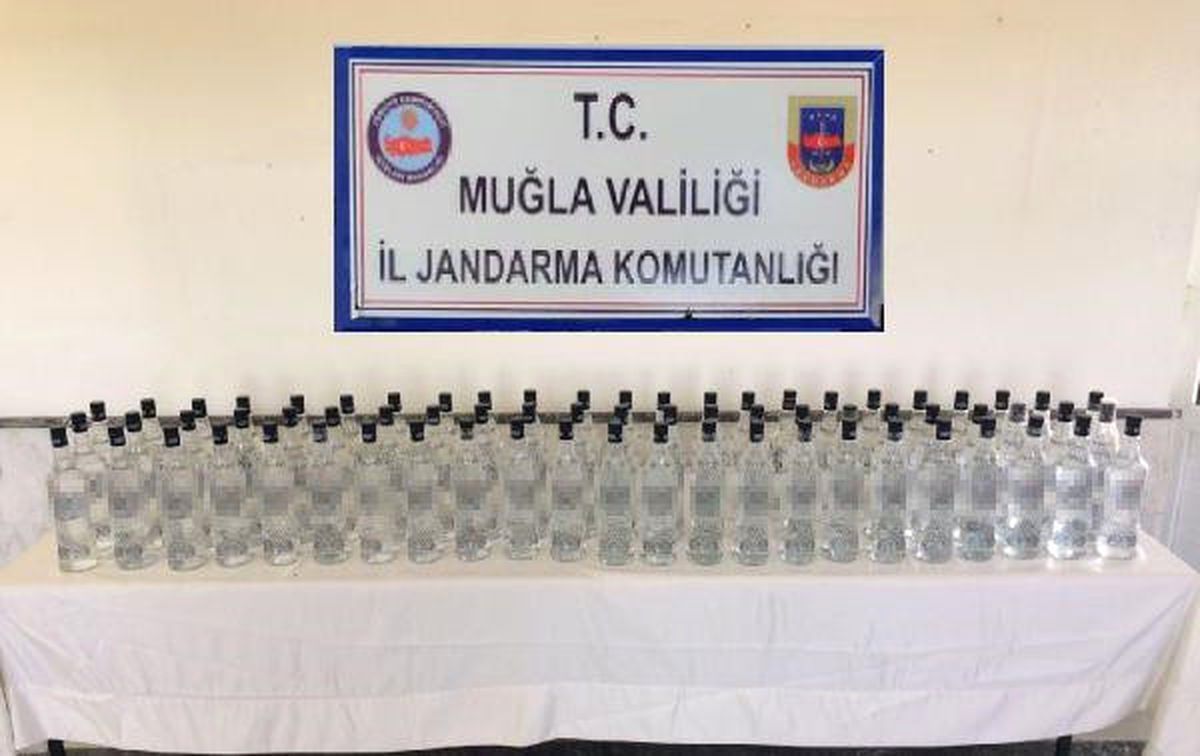 Akbük\'te 125 Şişe Kaçak İçki Ele Geçirildi