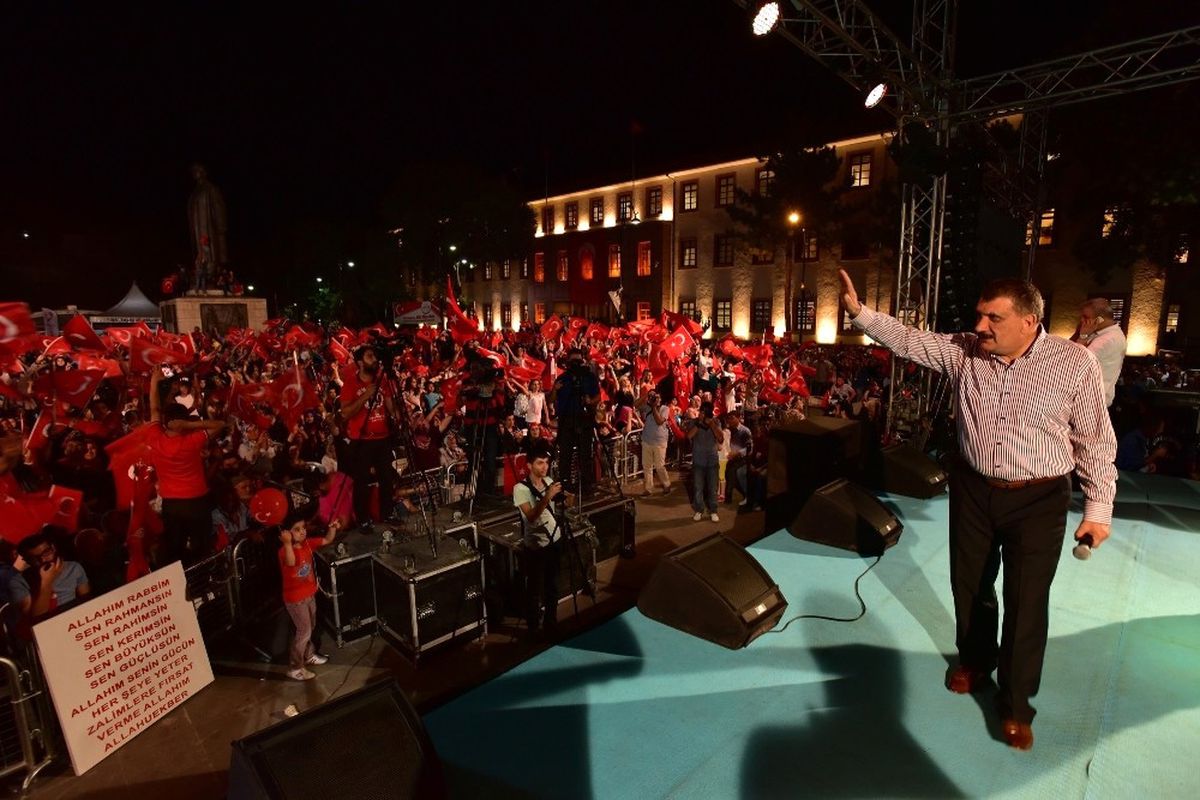 Başkan Gürkan\'dan 15 Temmuz Mesajı