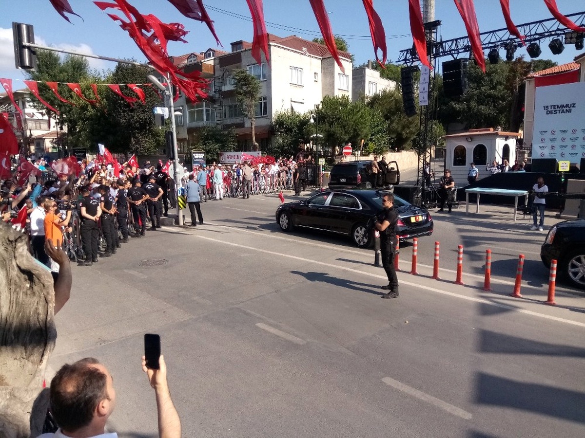 Cumhurbaşkanı Erdoğan, 15 Temmuz Törenleri İçin İstanbul\'a Geldi