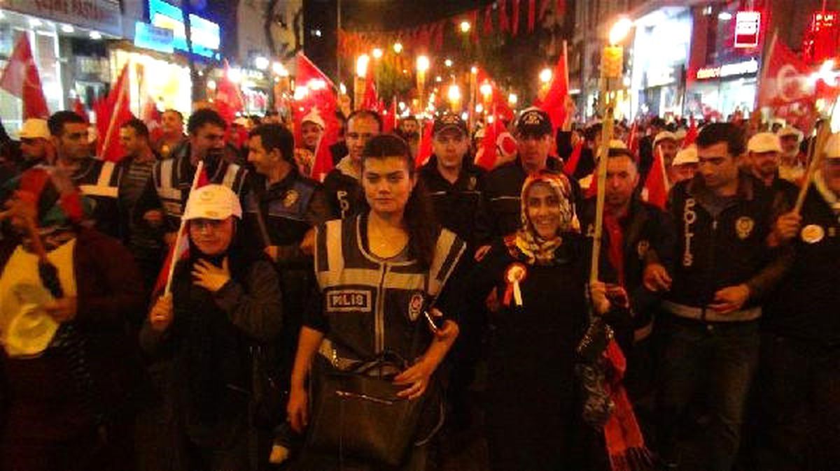 Kars, Şehitler İçin Tek Yürek Oldu