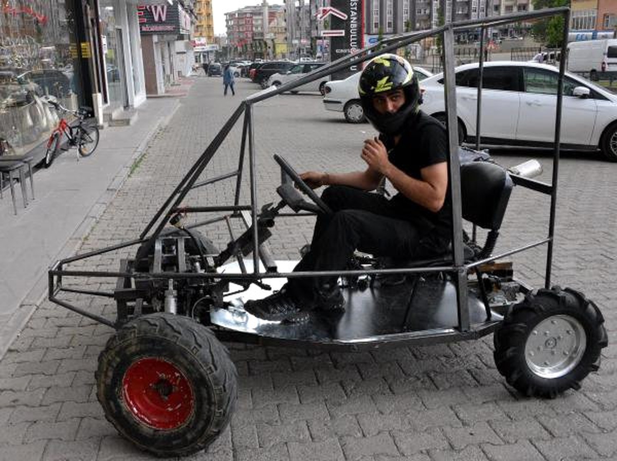Kaza Yaptığı Motosikleti Atv\'ye Çevirdi