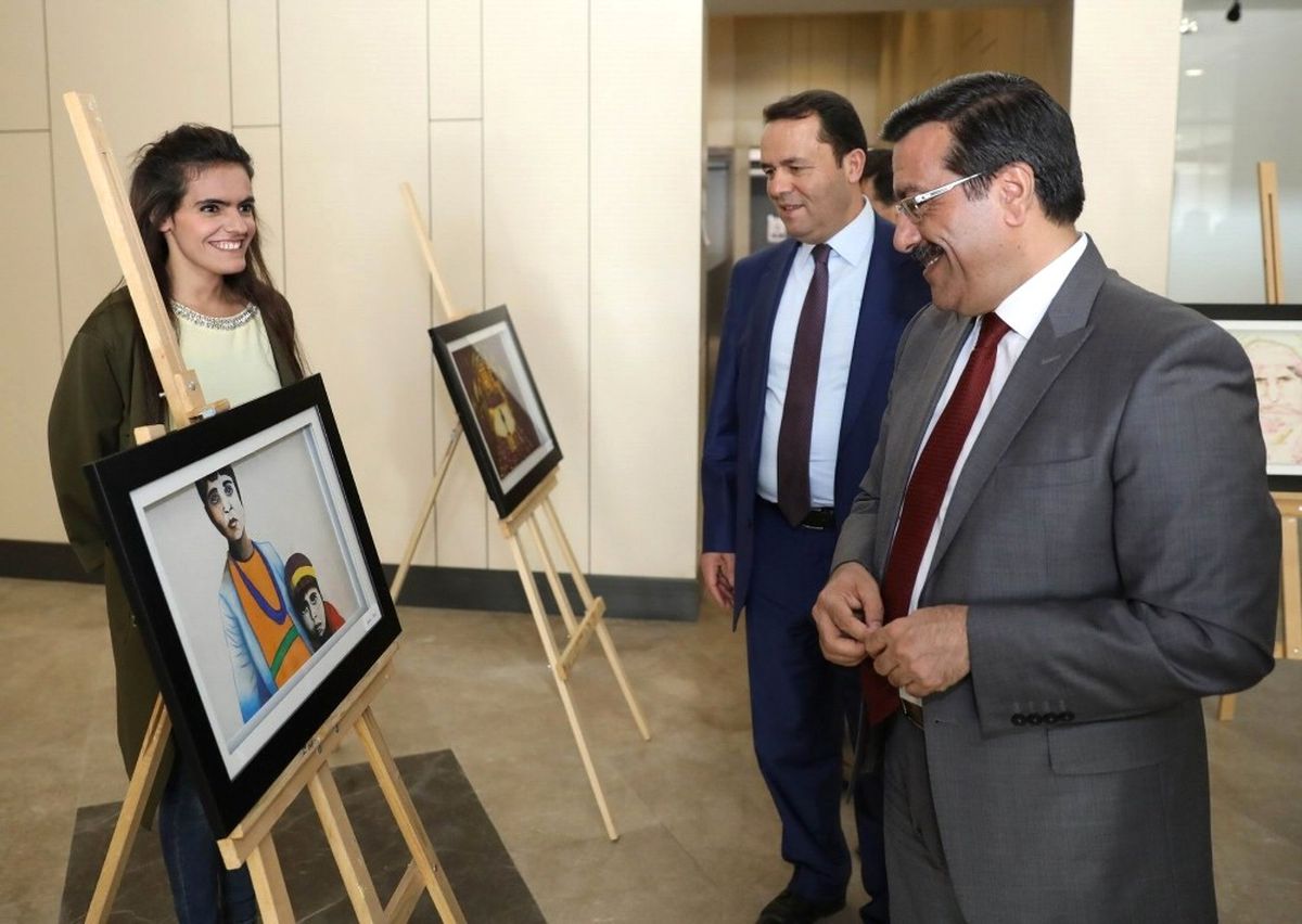 Kırık Çizgilerden Memleket Manzaraları\' Sergisi Açıldı