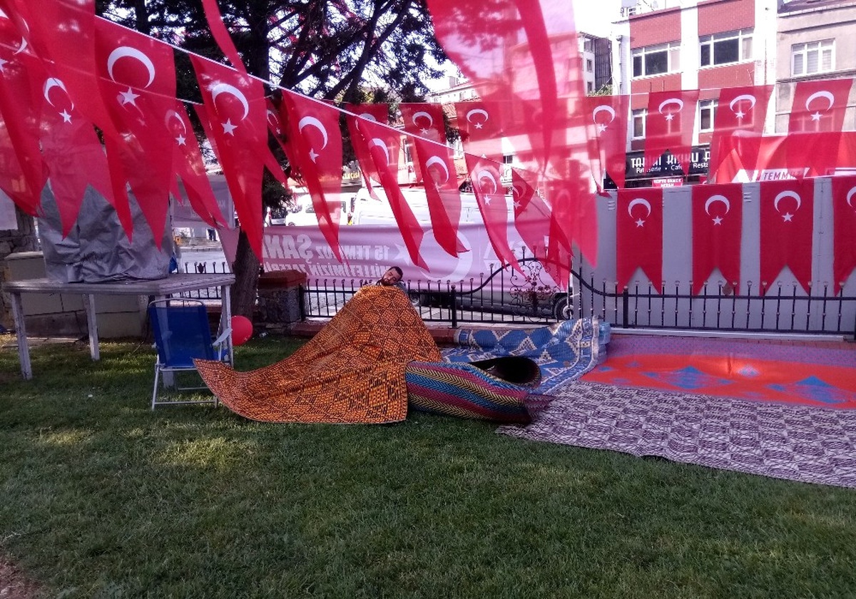 Kısıklıda Vatandaşlar Demokrasi Nöbetinde