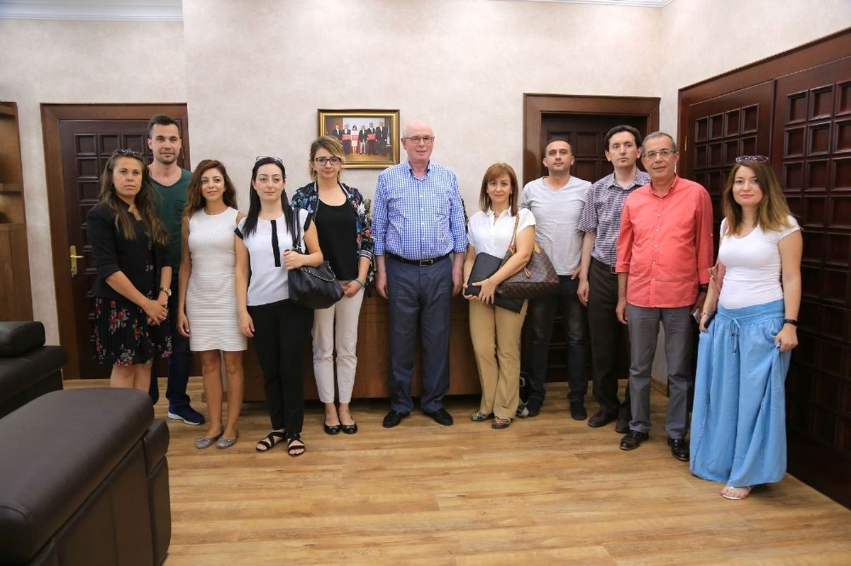 Kültür ve Turizm Bakanlığı Araştırma Heyeti Başkan Kurt\'u Ziyaret Etti