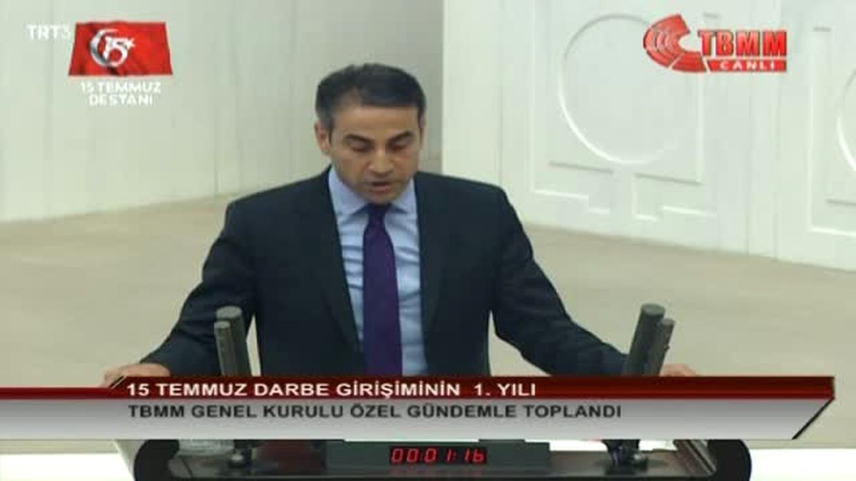Meclis\'te 15 Temmuz Özel Oturumu Başladı (6)