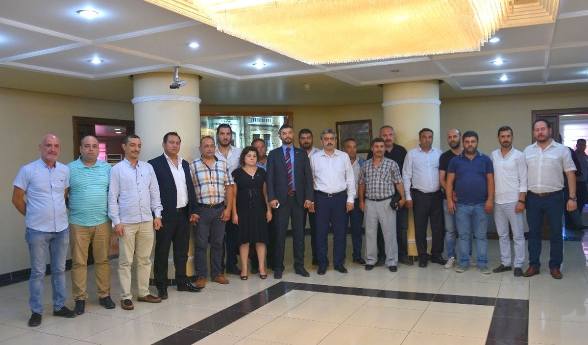 Nazilli MHP\'nin Yeni Yönetimi Başkan Alıcık\'ı Ziyaret Etti