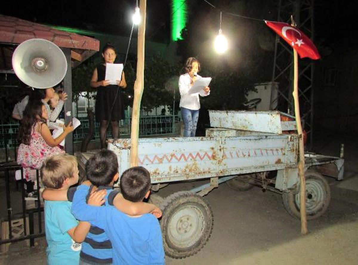 Römork Üzerinde 15 Temmuz Şehitlerini Andılar