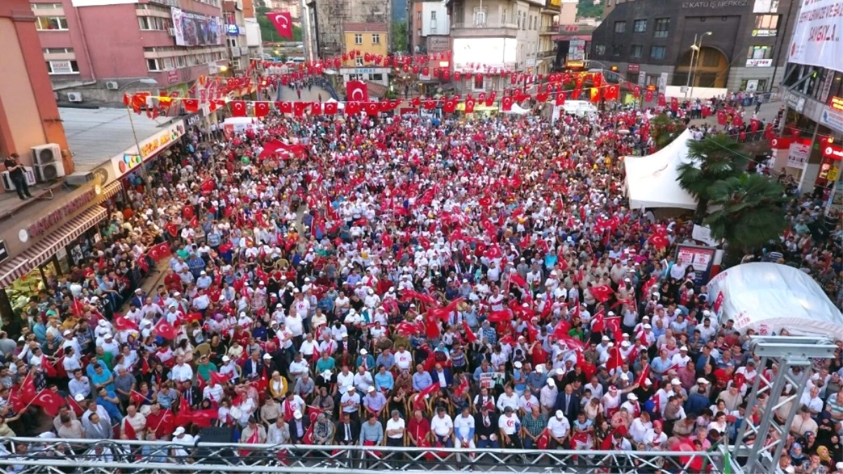 Zonguldak\'ta 15 Temmuz Demokrasi ve Milli Birlik Günü Etkinlikleri